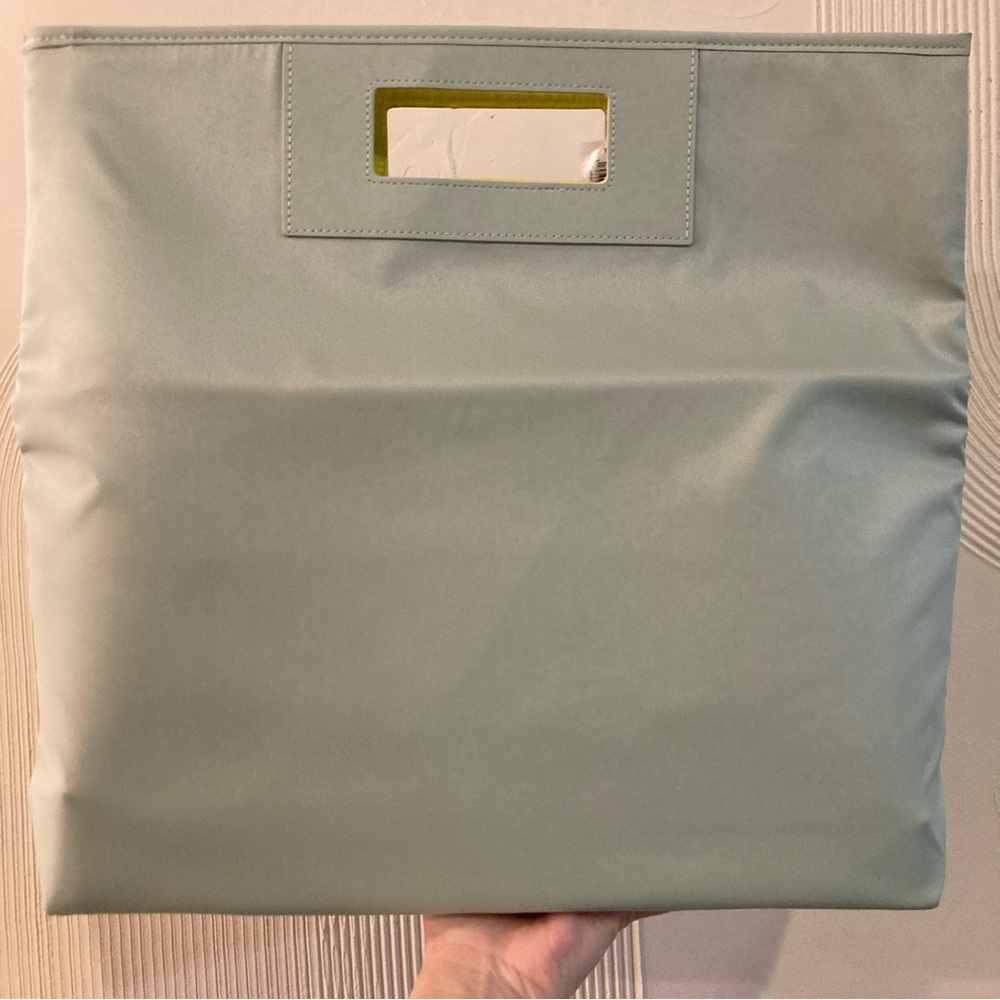NWT Clinique Tote Bag Large Light Mint Color